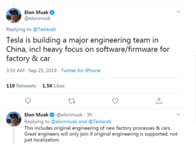 特斯拉加速上海軟件開發(fā)布局，在華招兵買馬組建核心工程團(tuán)隊(duì)